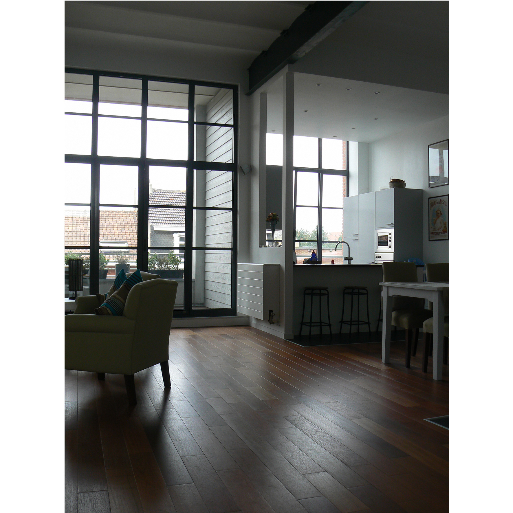 Aménagement intérieur Loft Anderlecht 2004