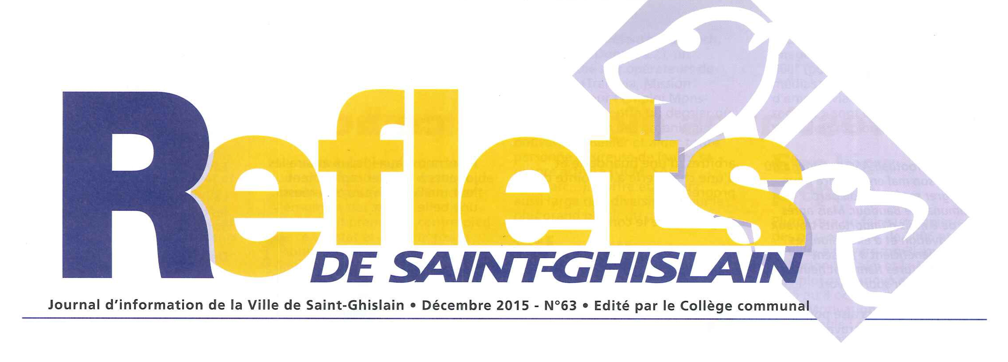 Reflet de Saint-Ghislain LOGO